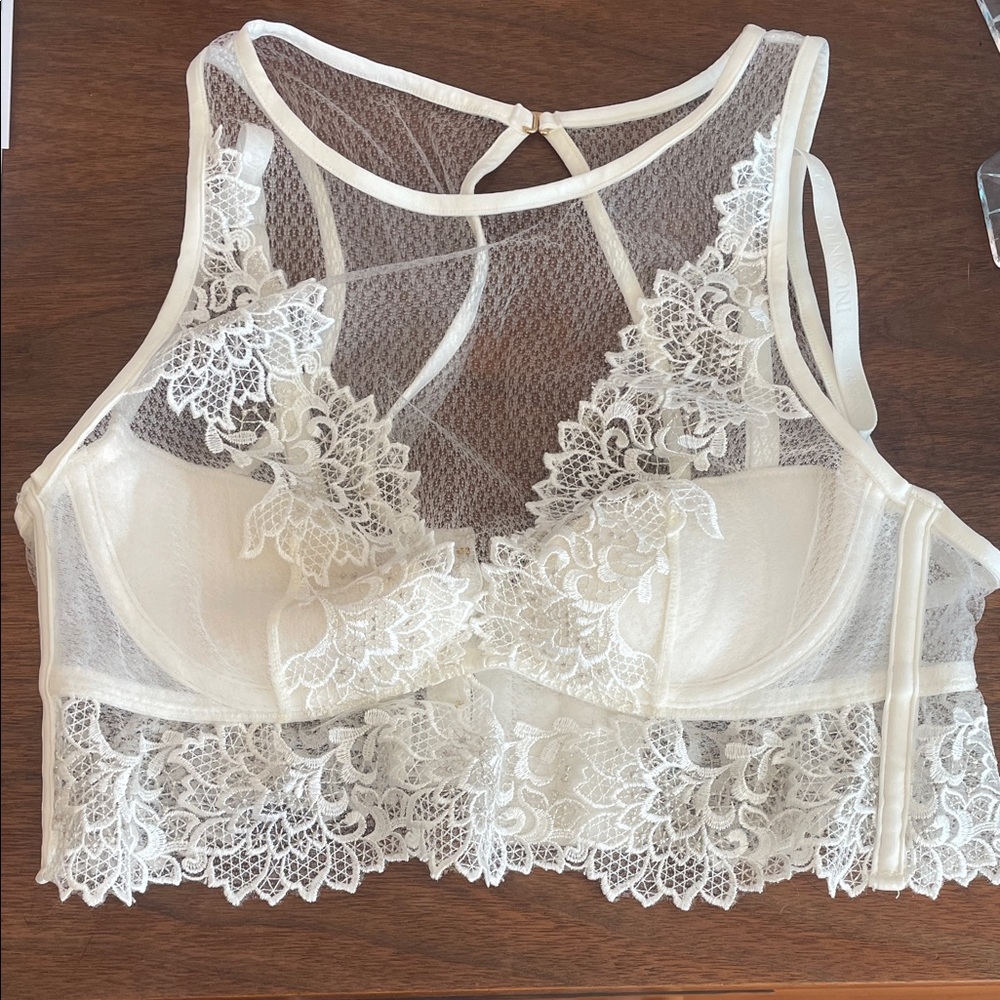 Incanto Delicate Lace Bralette in Cream